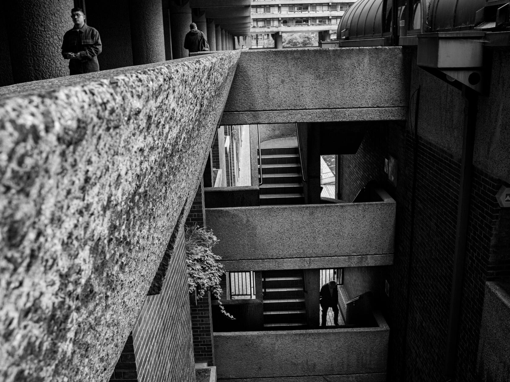 Barbican stairs